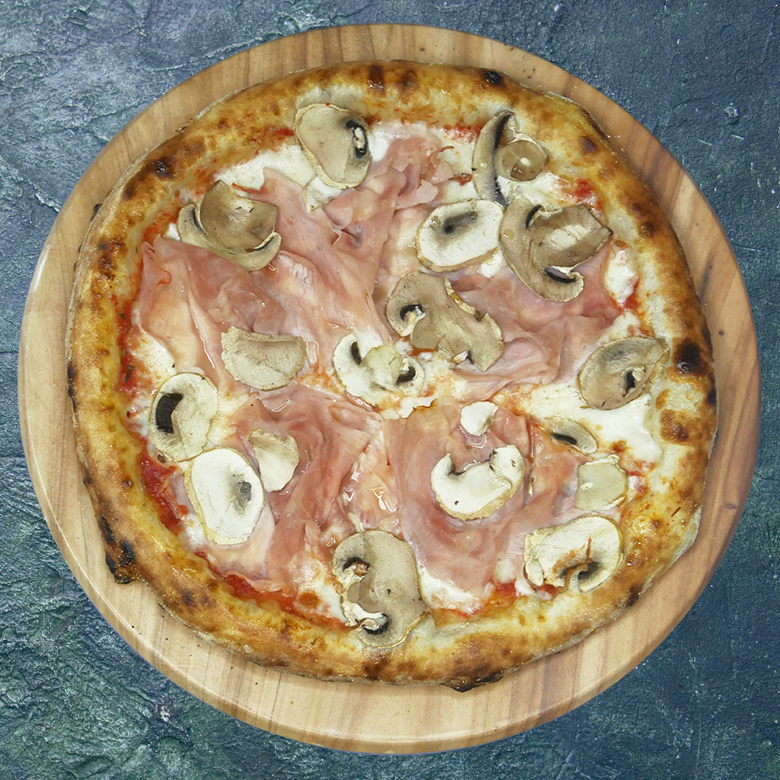 prosciutto funghi